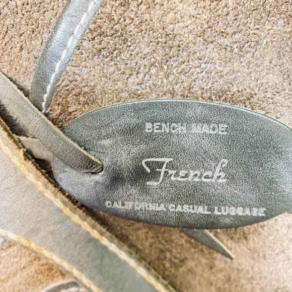 French Company Bags Vintage The French Company Luggage Suede